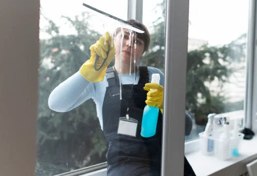 Nettoyage de vitres intérieures et extérieures à Verton